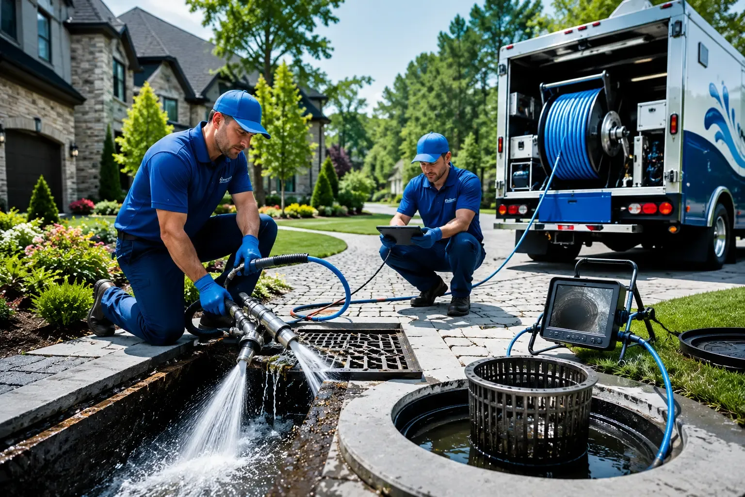 Local outdoor drain cleaning professionals in Carrollton, TX